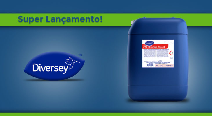 Super Lançamento! Diverfoam Klenacid Diversey.